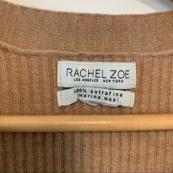 Rachel Zoe | Wool Button Up Cardigan - Picture 14 of 14